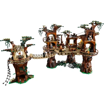 

Star Movie Wars Ewok Village Model Building Kits Blocks Bricks Set Children Toys kids fit 10236