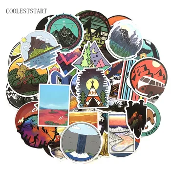 

50Pcs/Pack Adventure Outdoor Graffiti Stickers Style B For Luggage Laptop Refrigerator Motorcycle Skateboard Pegatinas