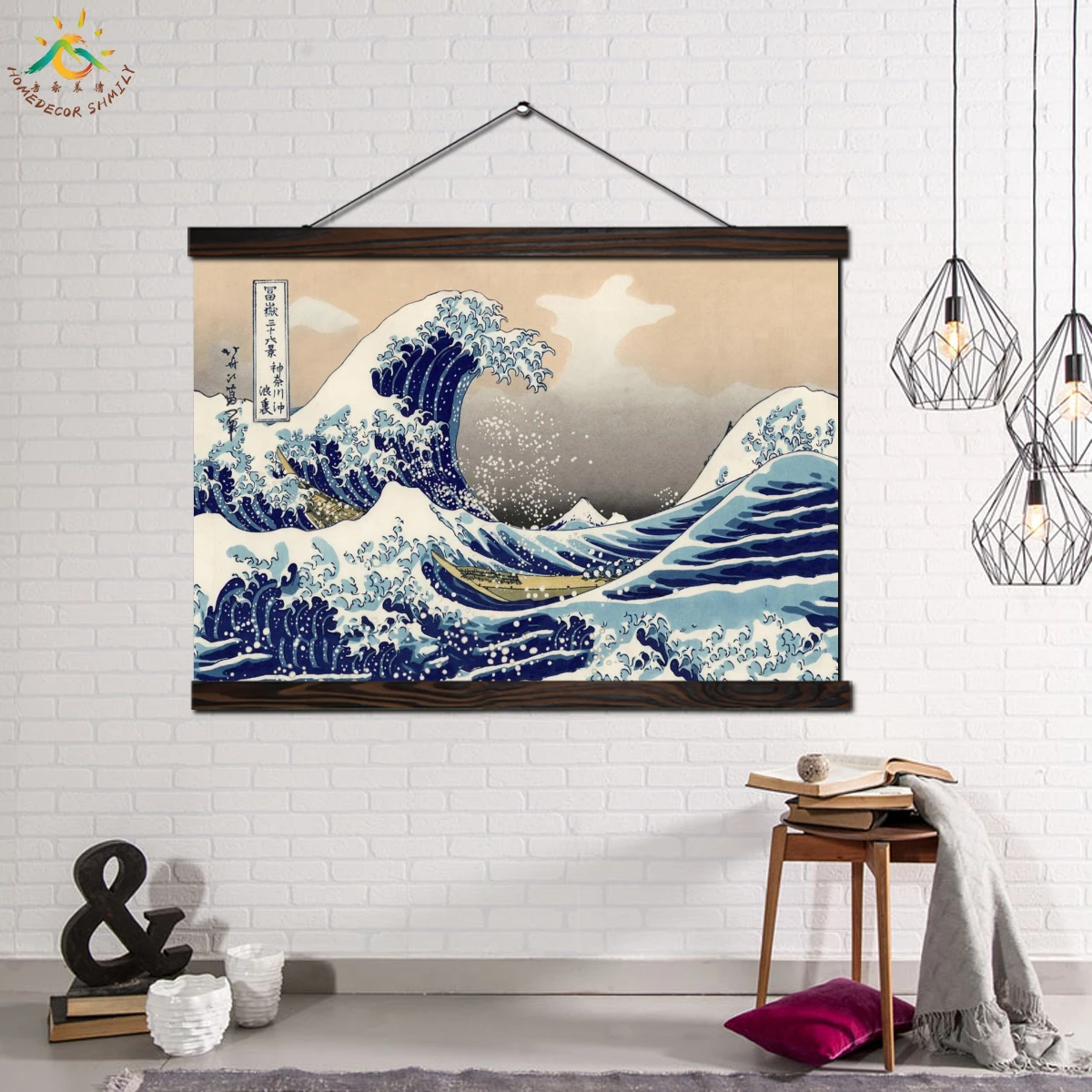 Japanese Ukiyoe Yamato Wave Posters And Prints Abstract Art Canvas Painting Frame Wall Art Pictures For Living Room Decoration Painting Calligraphy Aliexpress