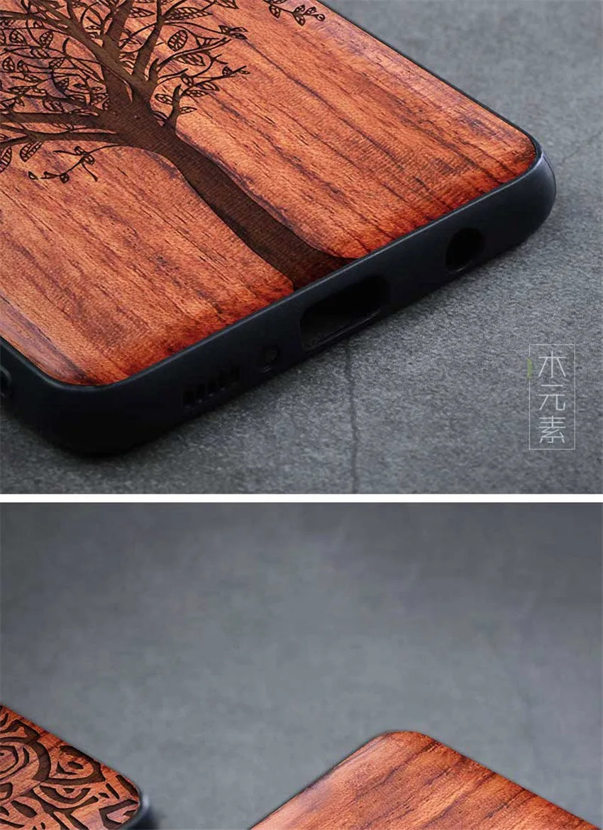 Phone Case For Oneplus 7 Pro Oneplus 6t 6 5t Original Boogic Wood TPU Case For Oneplus 7 Pro Oneplus Phone Accessories (6)
