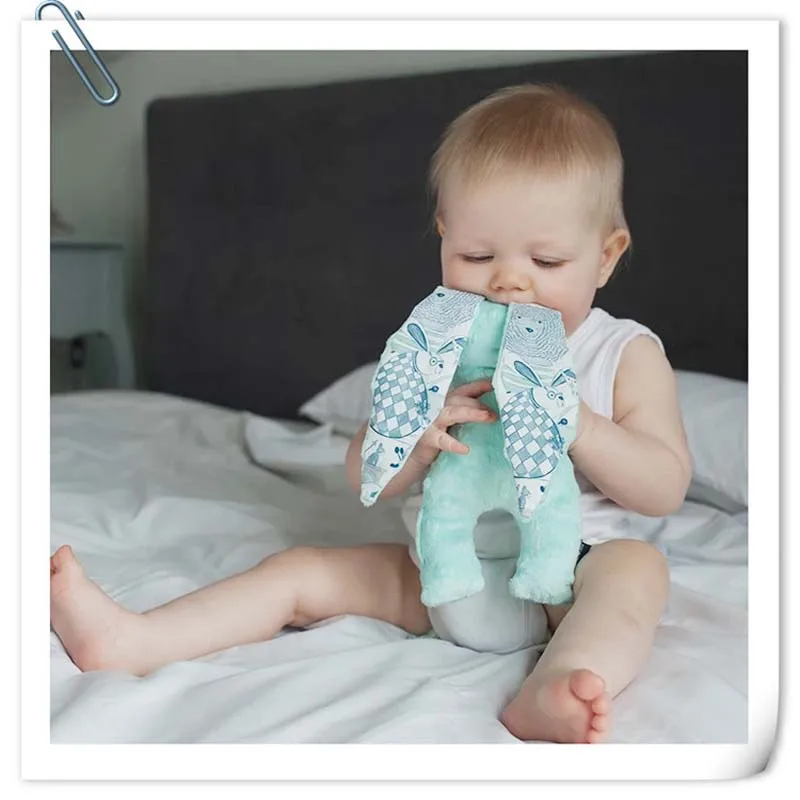 

Cute U-shape Smile Rabbit Doll Baby Soft Plush Toy Soothe Children Sleep Bunny Mate Stuffed&Plush Animal Baby Toys For Infants