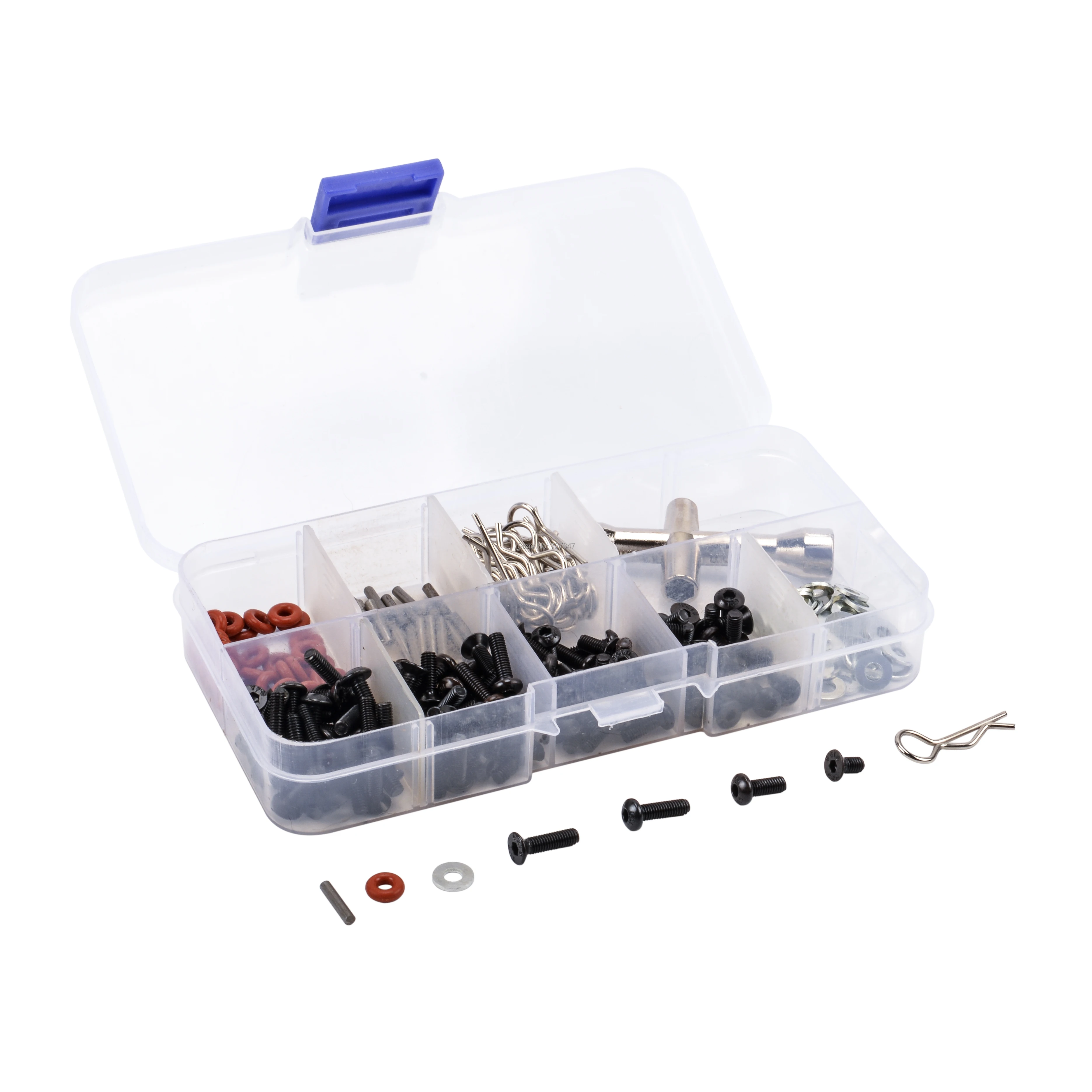 

Very practical Special Repair Tool and Screws Box Set for 1/10 HSP RC Car include 270 Pcs Hexagon Wrench Free Shipping