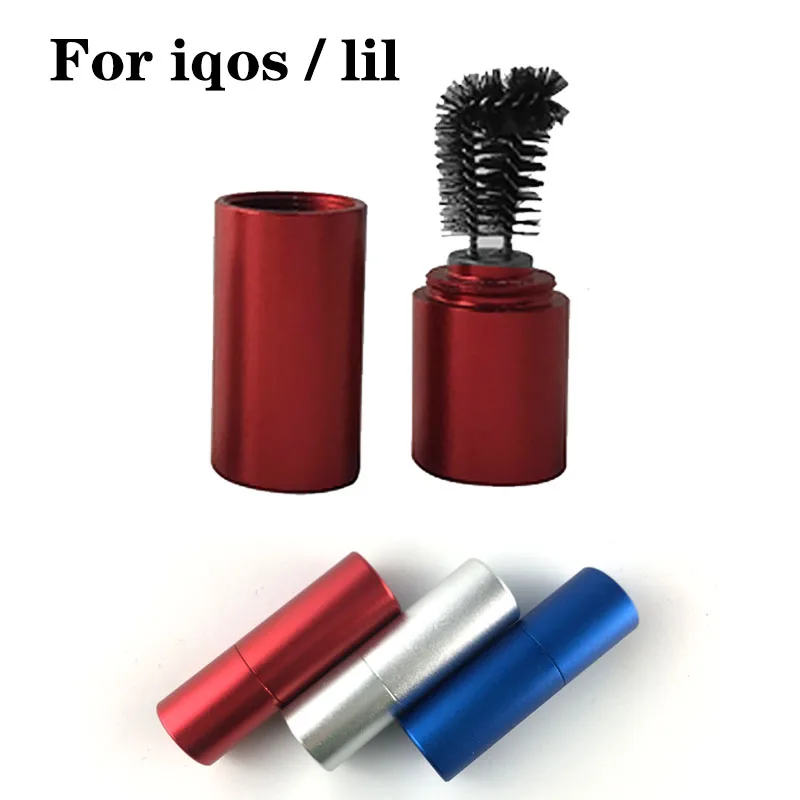 

E-cigarette cleaning tool thick brush cleaning for IQOS heating rod lil cleaning ball aluminum brush head for iqos 2.4/3.0