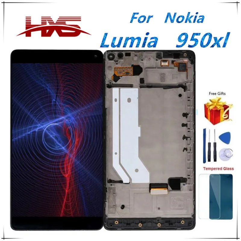 H X S Для 5," microsoft Nokia Lumia 950Xl ЖК-дисплей с сенсорным экраном дигитайзер в сборе