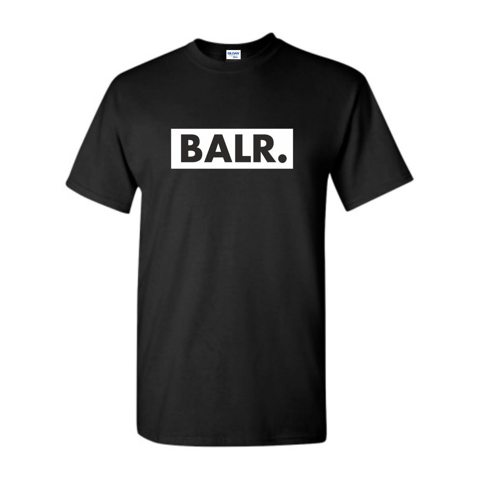 

Black Colour Balr. T-Shirt Unisex Size S-3Xl