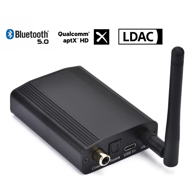 CSR8675 Bluetooth 2. 0 24 бит/96K Aptx HD LDAC цифровой аудиоресивер Hifi коаксиальный Оптический SPDIF