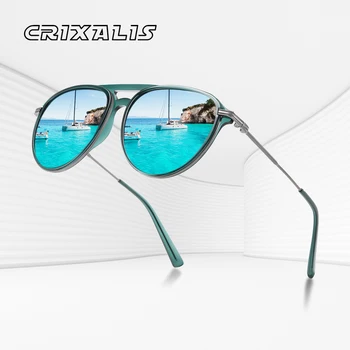

CRIXALIS Pilot Polarized Sunglasses Men Women Fashion 2020 Sunglasses Female Driving Shades Male zonnebril heren UV400