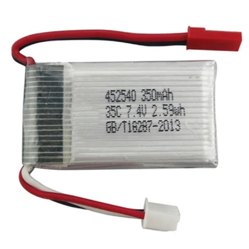 

7.4V 350Mah 35C Lipo Battery For Mjx X401H X402 Jxd 515 515W 515V Battery Rc Mini Fpv Drone Quadcopter Helicopters