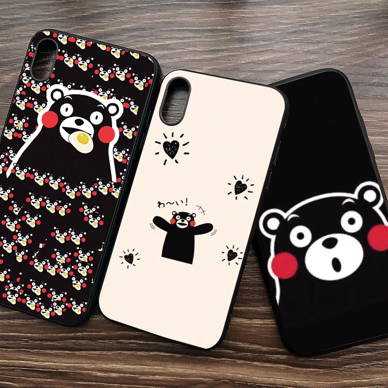 Kumamon ТПУ Мягкий силиконовый чехол для телефона Xiaomi mi 8 9T SE Lite 6 A1 A2 2S A3Pro MAX 5 6X CC9 E |