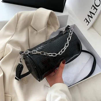 

2020 summer small fresh and fashionable all-match net red with the same round simple one-shoulder messenger simple multi-color