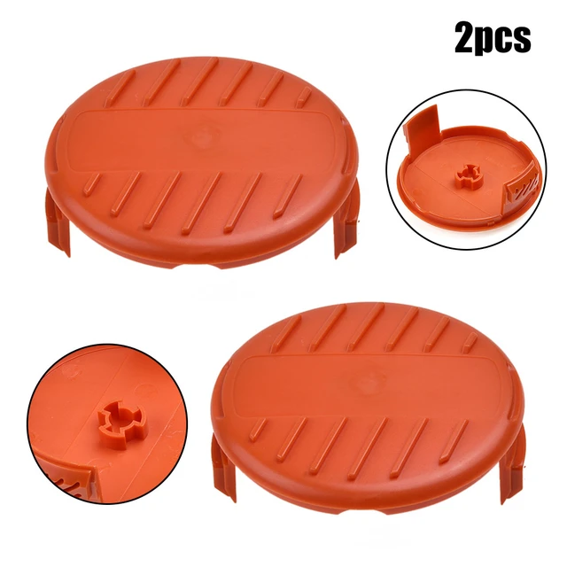 Replacement Spool Cap Covers With Spring For Black+decker Trimmer Weed Eater  New - Tool Parts - AliExpress