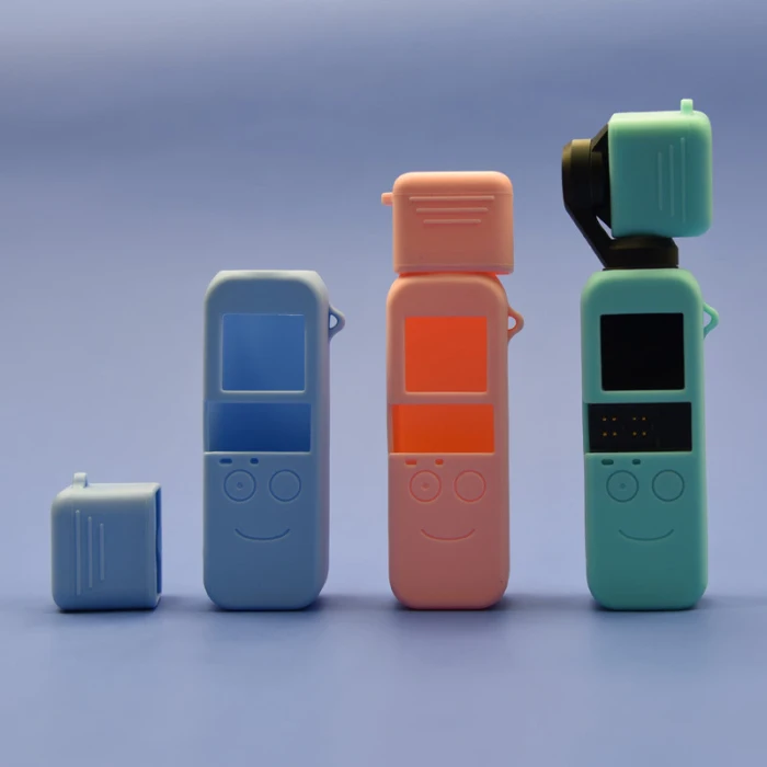 Soft Silicone Case Cover Housing Shell Skid-Proof for DJI OSMO Pocket Handheld Gimbal Camera NK-Shopping