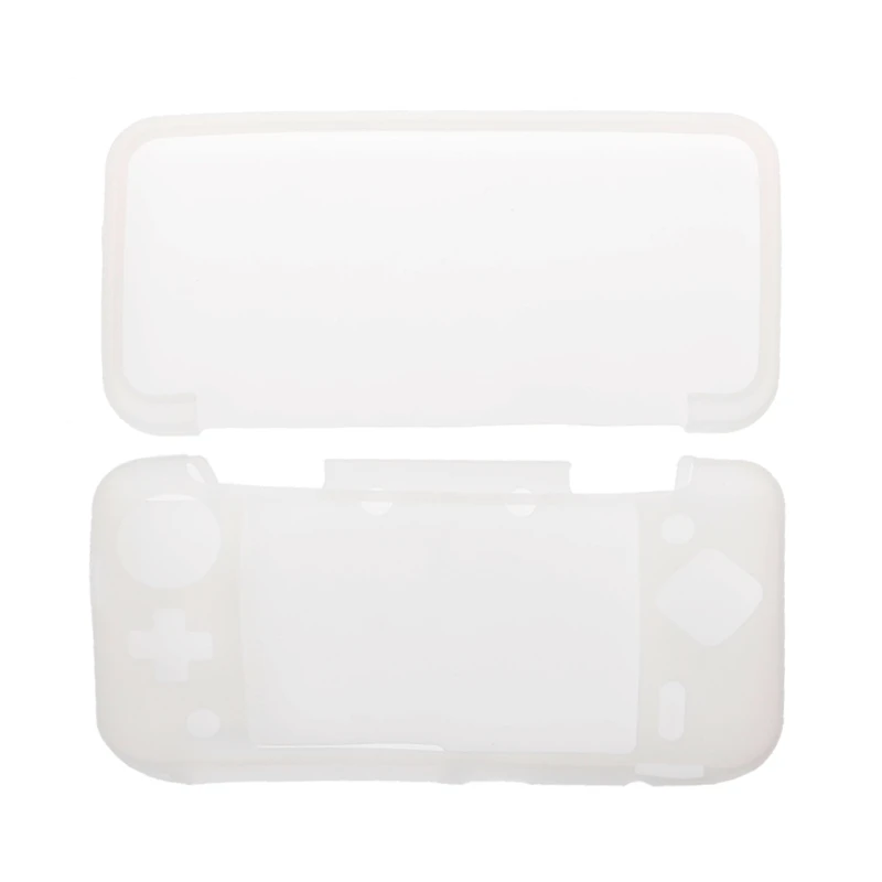 Anti-sli Silicone Protective Skin Case Cover for Nintendo Nintend 2DS XL LL 2DSXL 2DSLL - Цвет: Белый