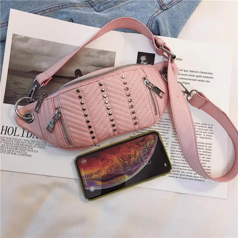 LOOZYKIT Women Bag The Belt Chest Female Girls Ladies Bag High Quality Bag Zone Female Sachet For Hips Waist bag Woman