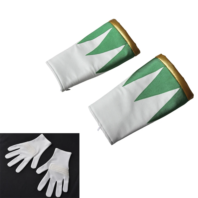 Zyuranger Green Ranger Costume Set - Shoulder Armor, Belt Holster & Wrist Cuffs