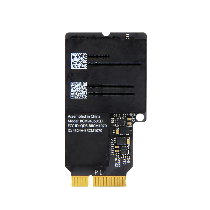 Двухдиапазонный 1750 Мбит/с Broadcom BCM94360CD 802.11AC WiFi, Bluetooth, Беспроводной 4,0 bcm4360cd карта родная Airdrop Handoff для MAC OS - Цвет: Черный