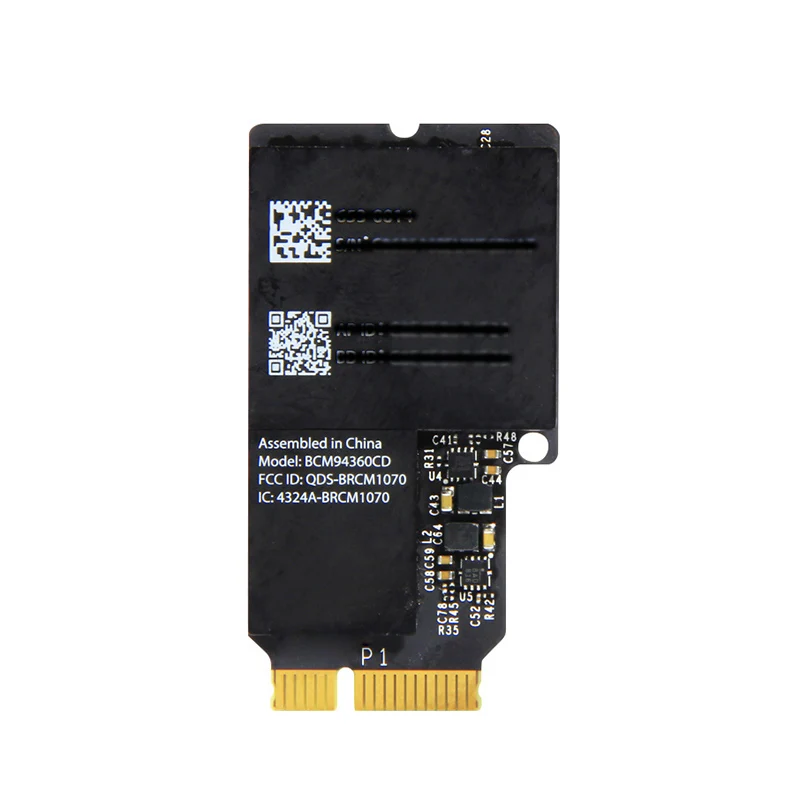 Черный Двухдиапазонный 1750 Мбит/с Broadcom BCM94360CD 802.11AC WiFi, Bluetooth, Беспроводной 4,0 bcm4360cd карта родная Airdrop Handoff для MAC OS - Цвет: Черный