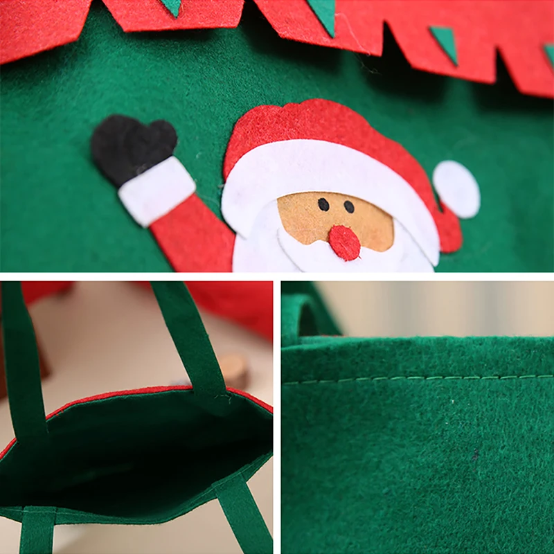 Рождественские конфетные вечерние подарочные украшения для сумок упаковочная обертка для хранения рождественской елки