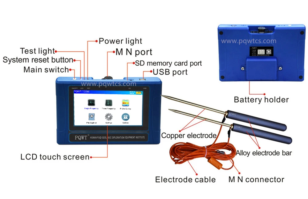 water detector device/fresh result water detector/underground water detector