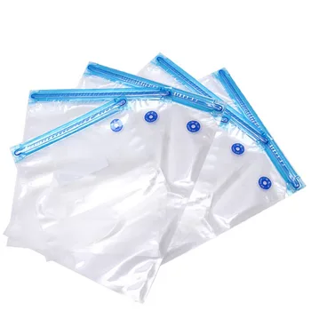 

5pcs/set Reusable Food Vacuum Sealed Bag Handheld Food Sealing Packaging Machine Kitchen