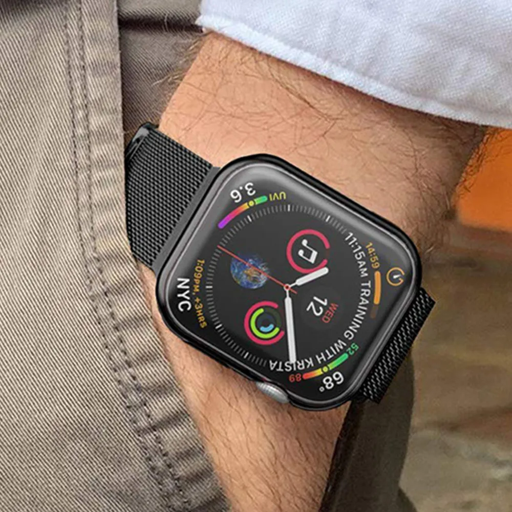 Soft Silicone Protective Case with Screen Protector
