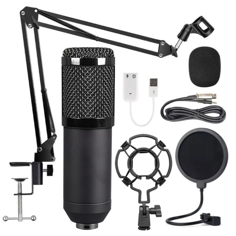 ܵ ũ  BM-800 Mic Set for stu dio Recording & Brocasting ũ Kit for Pc ǻ