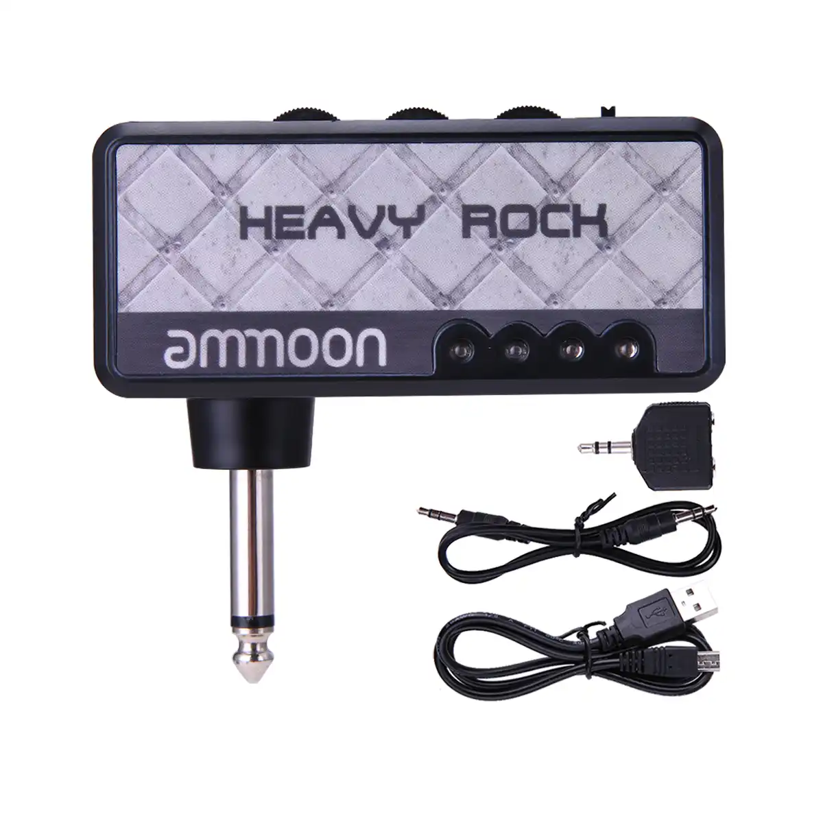 Ammoonエレキギターヘッドフォンアンプampミニヘッドホン1 4インチプラグ3 5ミリメートルヘッドホンクラシック ロックの歪み効果 Guitar Parts Accessories Aliexpress
