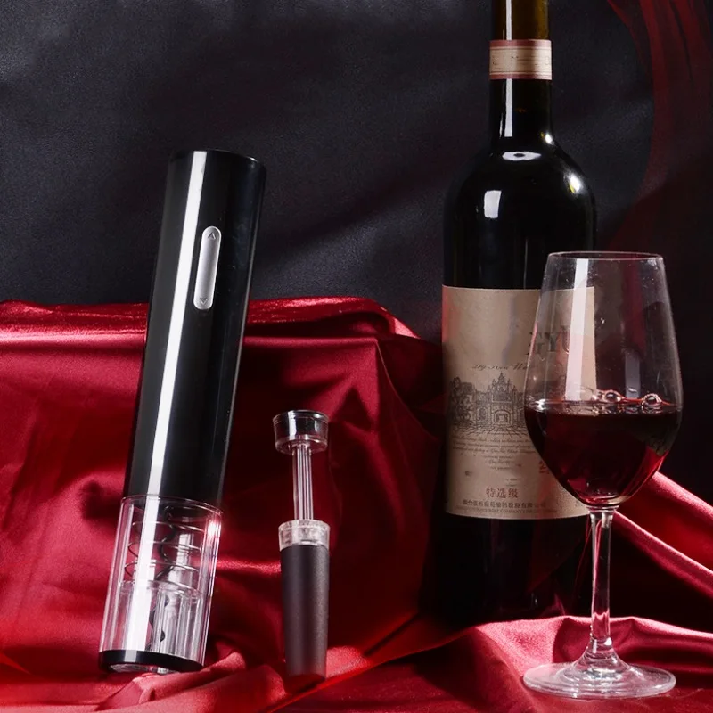 electric wine opener corkscrew automatic wine bottle opener kit