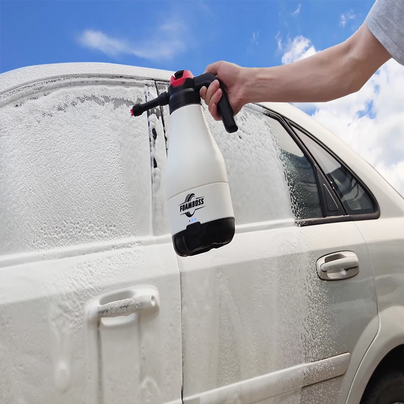 High Pressure Car Wash Washer Gun  Foam Boss Automatic Foam Sprayer -  2500mah - Aliexpress