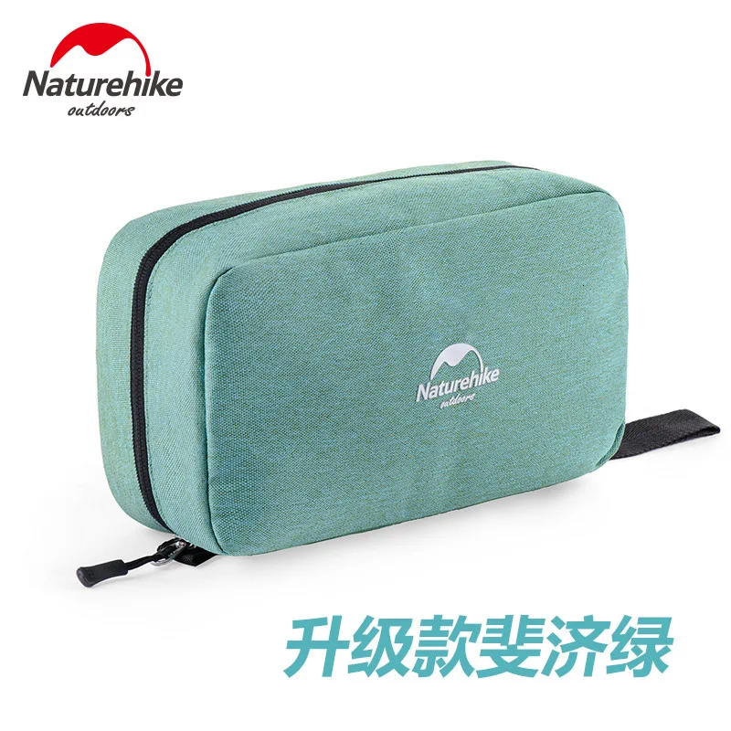 Naturehike, высокое качество, обновленная, мужская, женская, водонепроницаемая, туристическая, портативная, моющая сумка, бизнес, для путешествий, для макияжа, посылка, 9 цветов на выбор - Цвет: NewfabricFijigreen