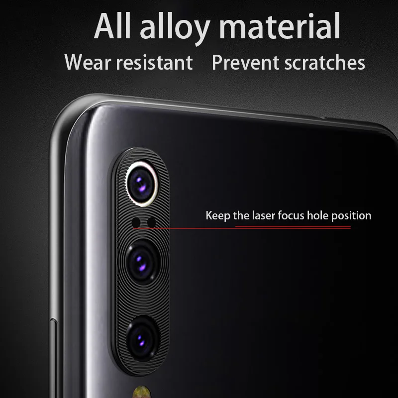 Защитная пленка для камеры Xiaomi mi 9T A3 9 Lite 8 SE металлическое защитное кольцо для задней линзы на красном mi Note 8 7 K20 Pro алюминиевые чехлы для телефонов