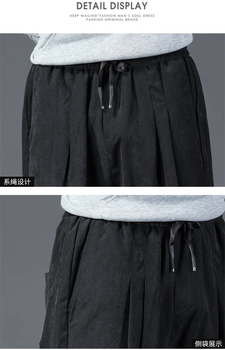 Zongke Solid Pants Men Joggers Trousers Men Pants Streetwear Sweatpants Harem Pants Men Trousers XXXL Hip Hop Autumn New