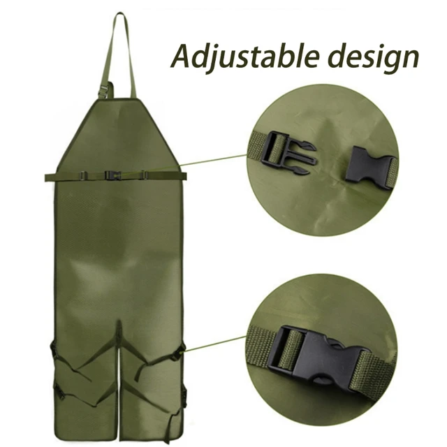 Férfiak Nők Oxford Ruhával Vízálló Kerti Kötény Őr Állítható Heveder Csat Multi Pockets Teljes Lefedettség Osztott Lábú Mellkas - Image 4
