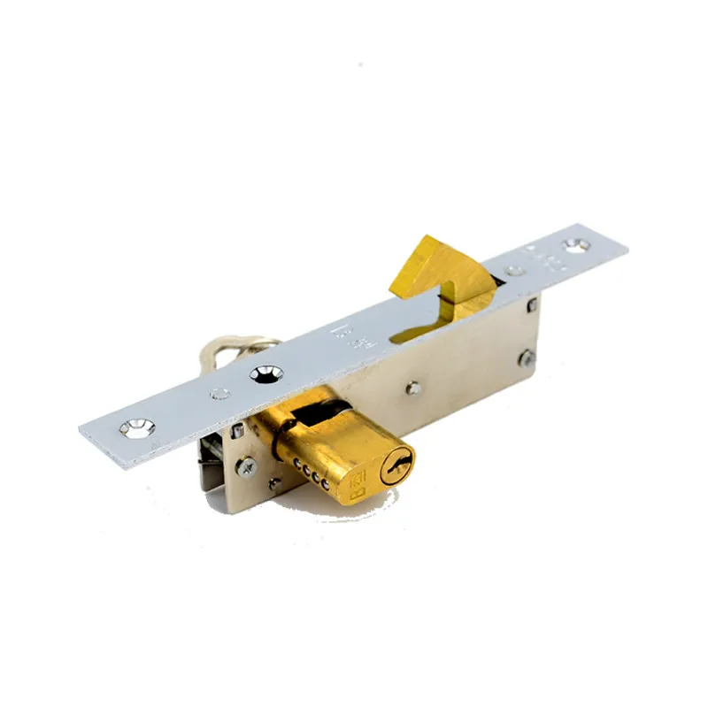 

Iron door / sliding door hook lock, copper hook, for plastic steel door, copper lock cylinder, Stronger
