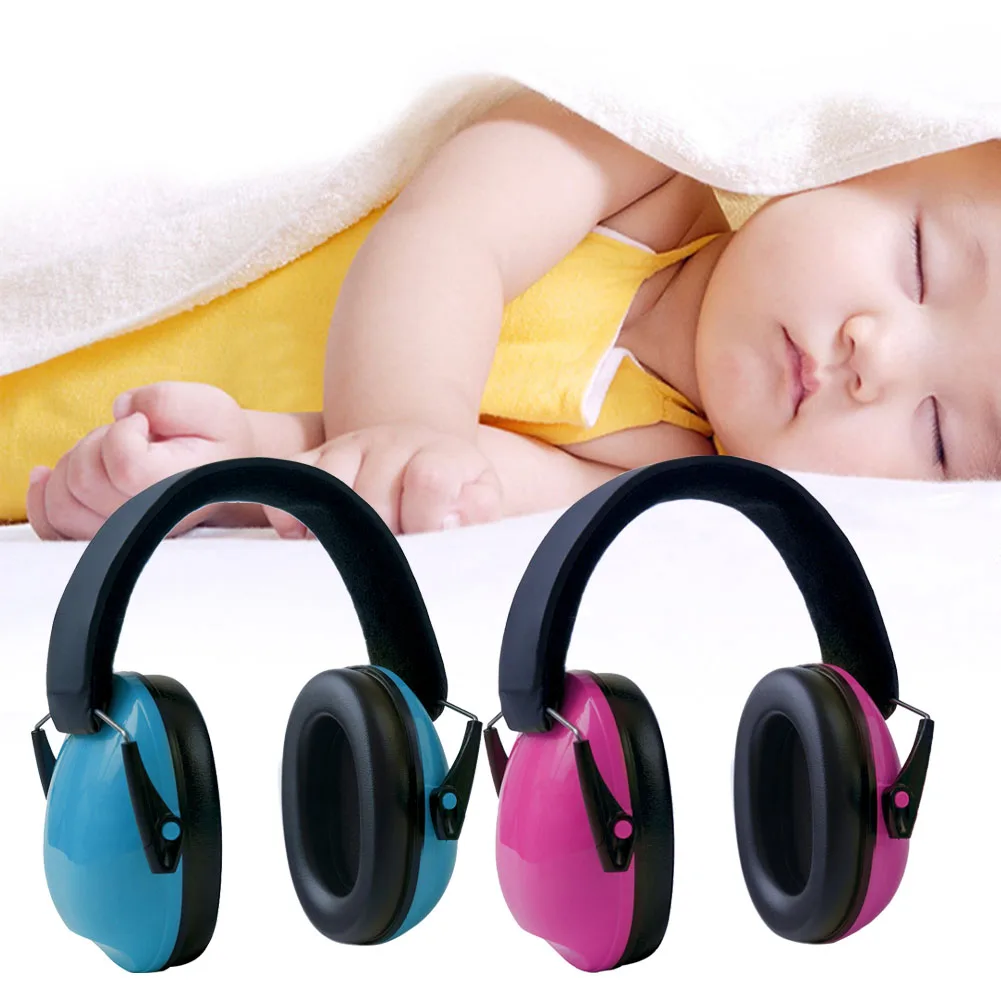 ABS Headphone Hearing Protection Multipurpose Portable Sports Meeting Infant Kids Baby Earmuff Effective Ear Practical