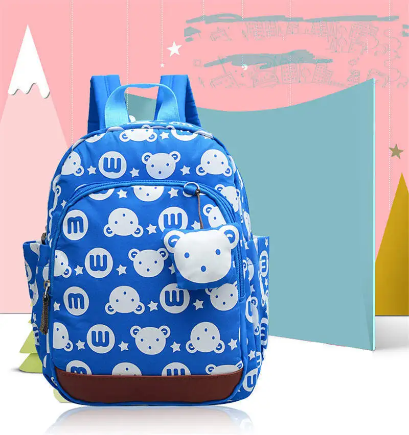Mochilas Escolares Infantis, Детские рюкзаки с защитой от потери, забавный рюкзак с героями комиксов, детские школьные сумки, сумка для девочек 1-5 лет