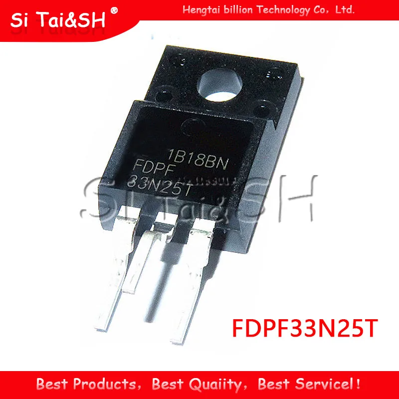 5 шт. FDPF33N25T TO-220F FDPF 33N25T TO-220 FDPF33N25 TO220F | Электронные компоненты и принадлежности