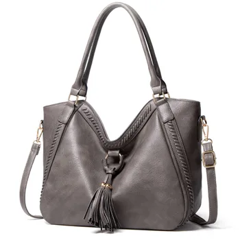 

New Fashion PU Leather Handbags Women's Retro Single Shoulder Bag