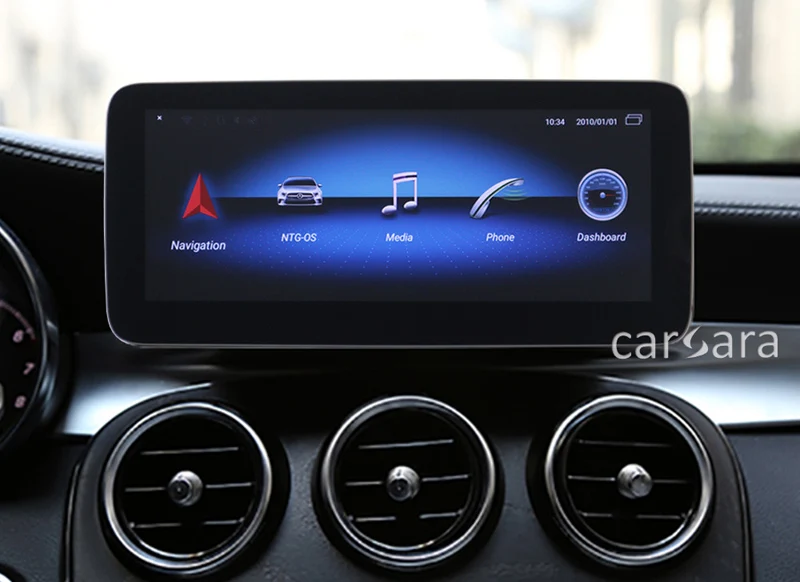 Панель монитора Mercedes для GLC W205 экран Android 9,0 обновление мультимедийной системы