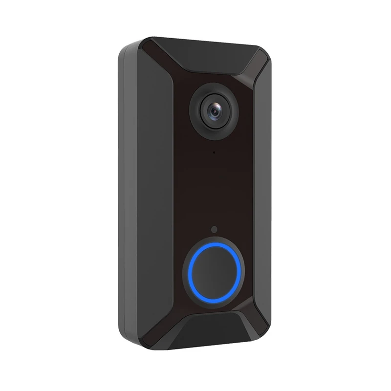 Vikewe видео дверной звонок умный беспроводной WiFi охранный звонок на двери визуальная запись домашний монитор переговорное устройство с режимом ночной съемки телефон двери