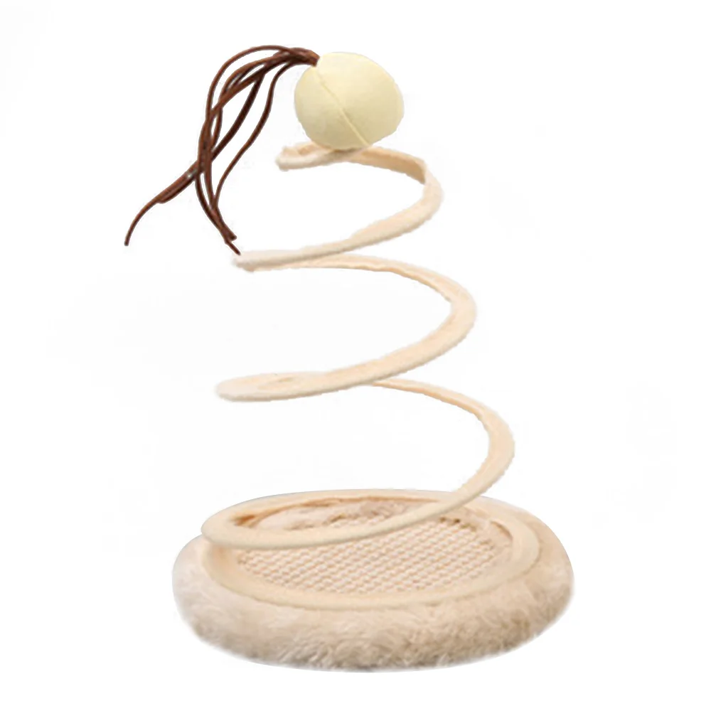 Ball Диск весенний Кот Игрушка играя Knickknack интерактивный Забавный котенок игрушечная мышь игрушка на присосках эластичная Весенняя мышь крепкий дом - Цвет: Ball