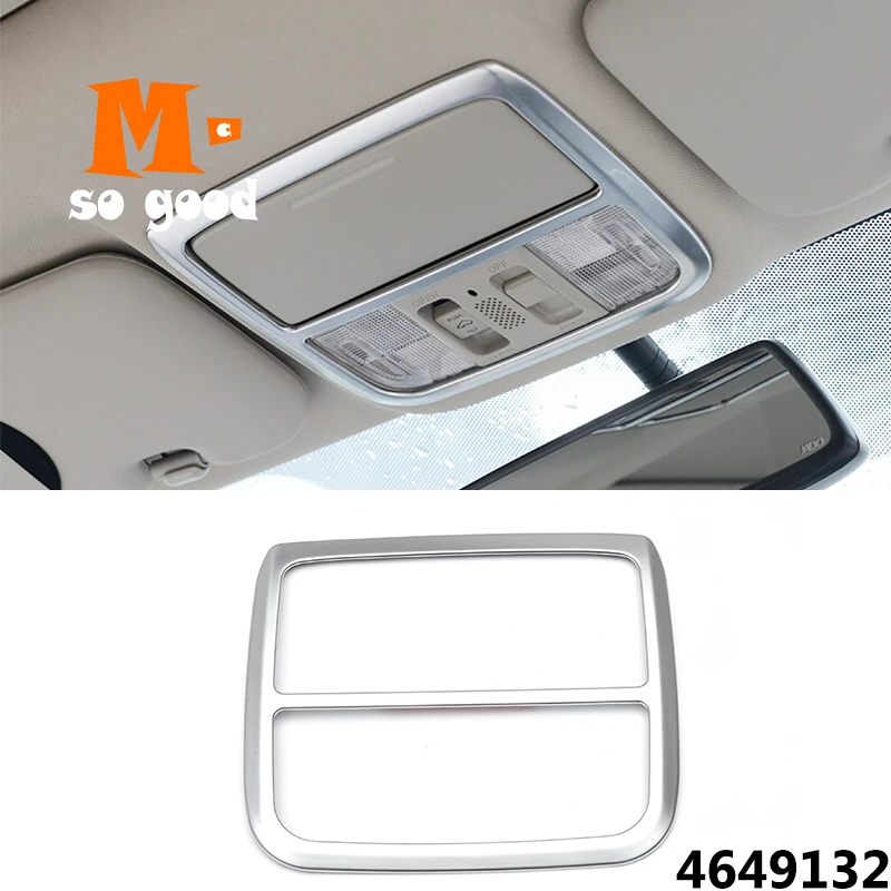 

ABS Chrome For Honda CRV CR-V 2012/13/14/15/16 Car Front Reading Lampshade Read Light Panel Cover Trim Auto Interior Accessories
