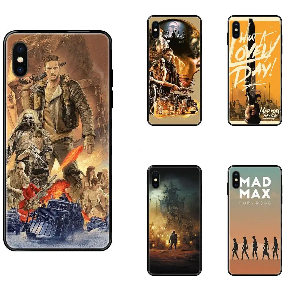 Для Apple iPhone 11 12 Pro 5 5S SE 5C 6 6S 7 8 X XR XS Plus Max Tpu Мягкий резиновый чехол для телефона Mad Fury