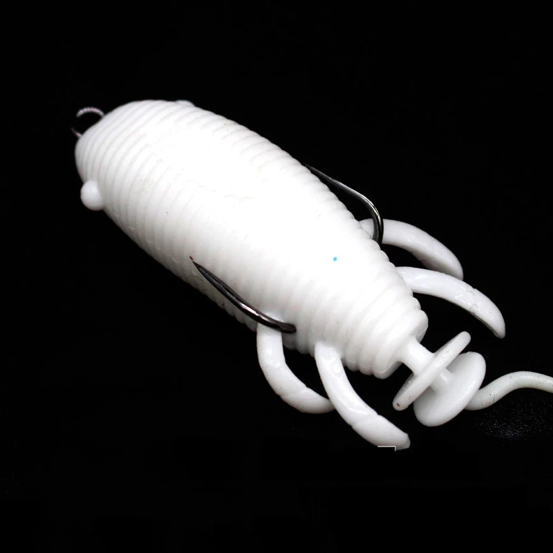 5pcs/set Floating Fishing Lure Soft 8cm 13.5g Shad Silicone Baits Wobblers For Pike And Bass Swimbait Artificial Leurre | Спорт и