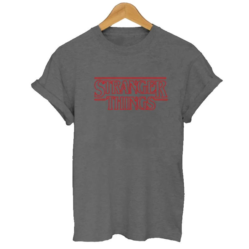 

New Arrival T shirt women Stranger Things Design Ladies t-shirts Looking for the Upside Down T-Shirt Short Sleeve Tops Girl Tee