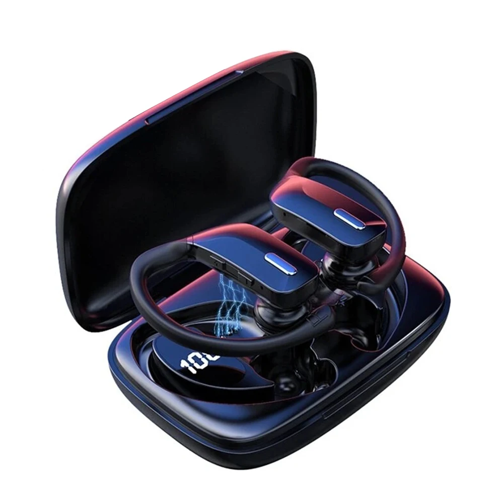 T17 TWS Bluetooth V5 Wireless in Ear Headset with LED Power Display HiFi HD Call