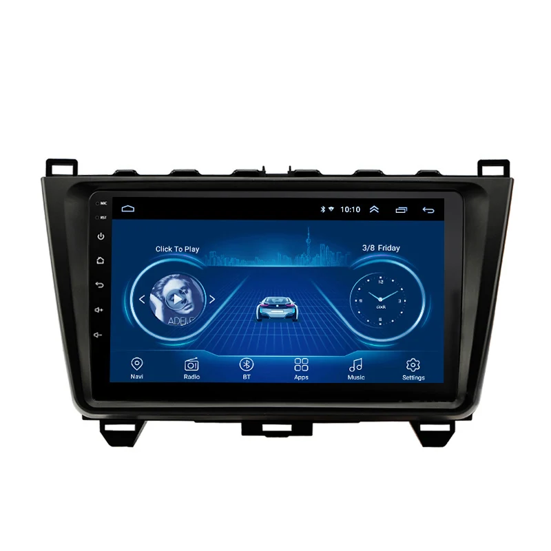 2 din Adroid автомобильный Радио стерео WIFI GPS навигация мультимедийный плеер для Mazda 6