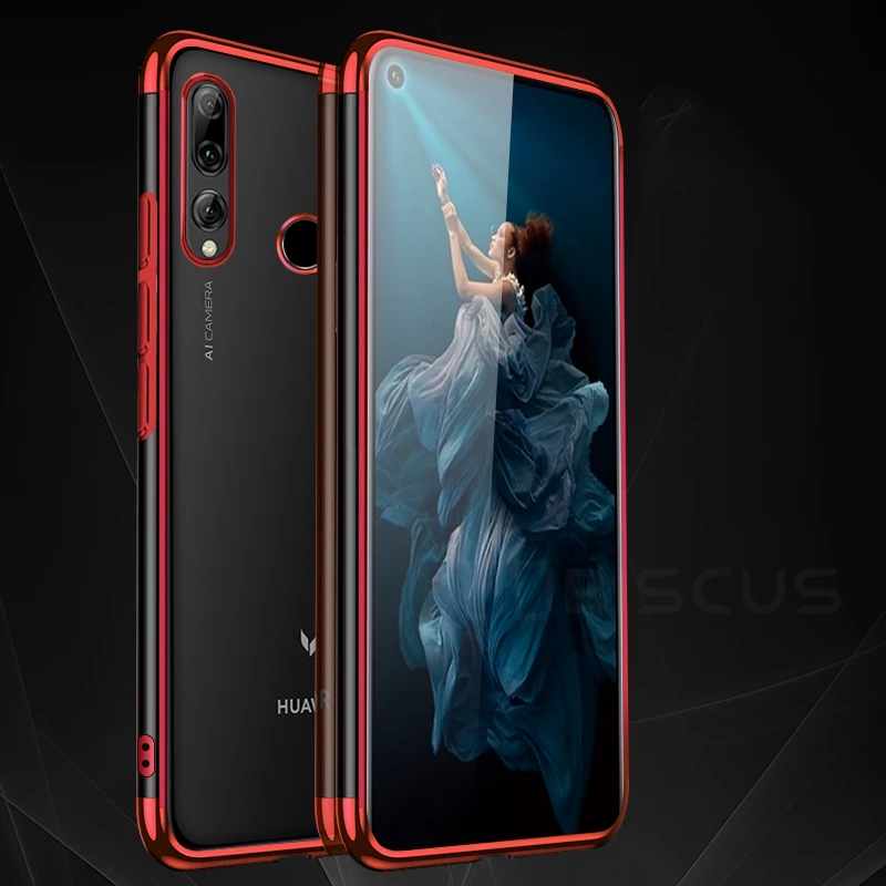 Роскошный Ультратонкий ТПУ чехол для huawei Honor 9X силиконовый мягкий чехол для huawei Honor 9X Премиум STK-LX1 чехол - Цвет: Red