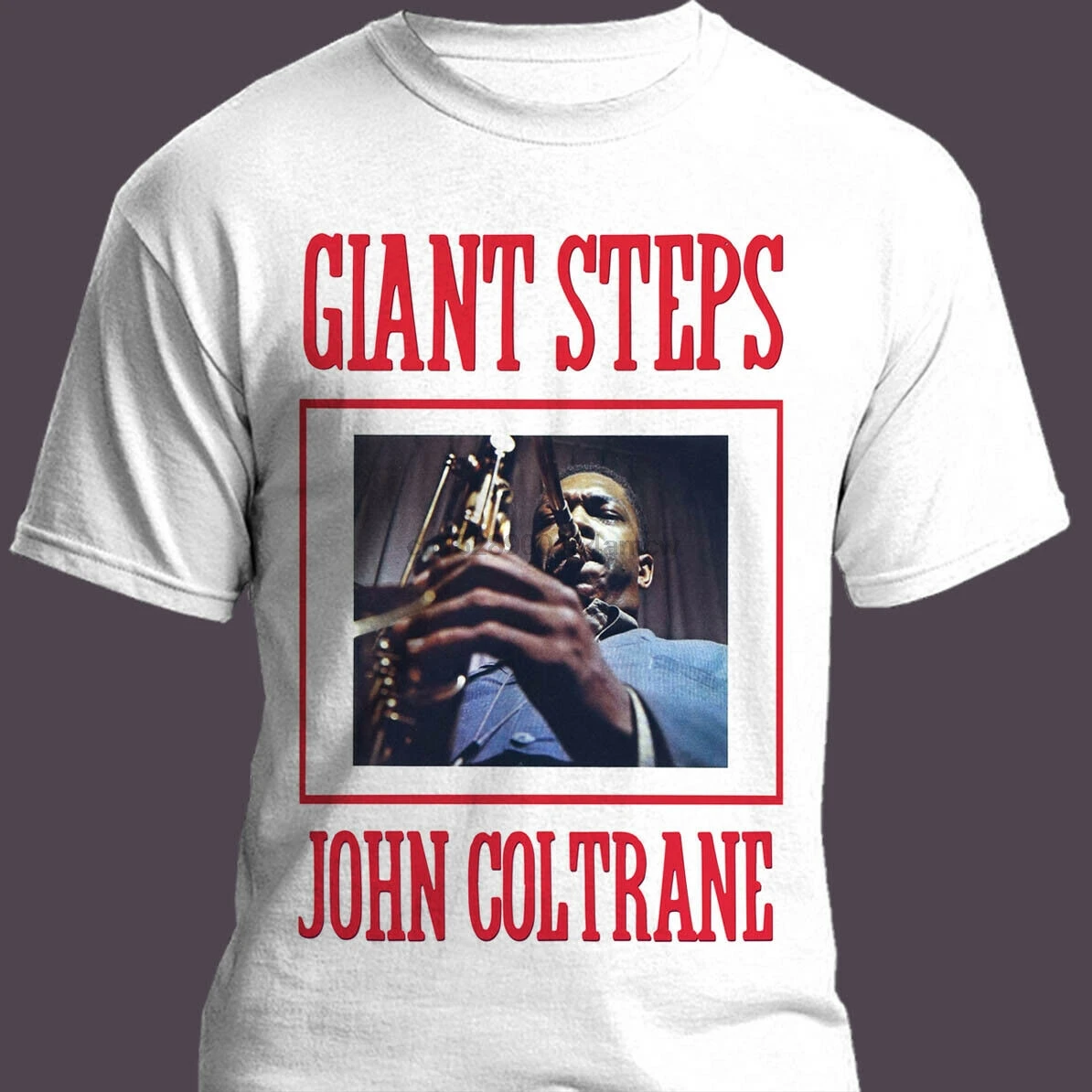 Футболка JOHN COLTRANE-jazz legend футболка Giant Steps | Мужская одежда