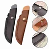 1pc 22cm Knife Sheath Leather Sheath With Waist Belt Buckle Pocket Leather Sheath Holster Pouch Bag Pocket  Multifunctional Tool ► Photo 2/6